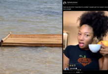 Jamaica Raft Plastic Bag Video Went Viral Sparking Wild Memes Online: Watch
