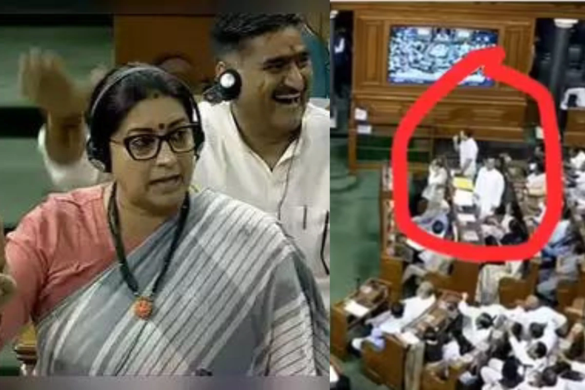 Video of Rahul Gandhi's alleged flying kiss at Smriti Irani in Parliament goes viral on Twitter, Reddit and Instagram