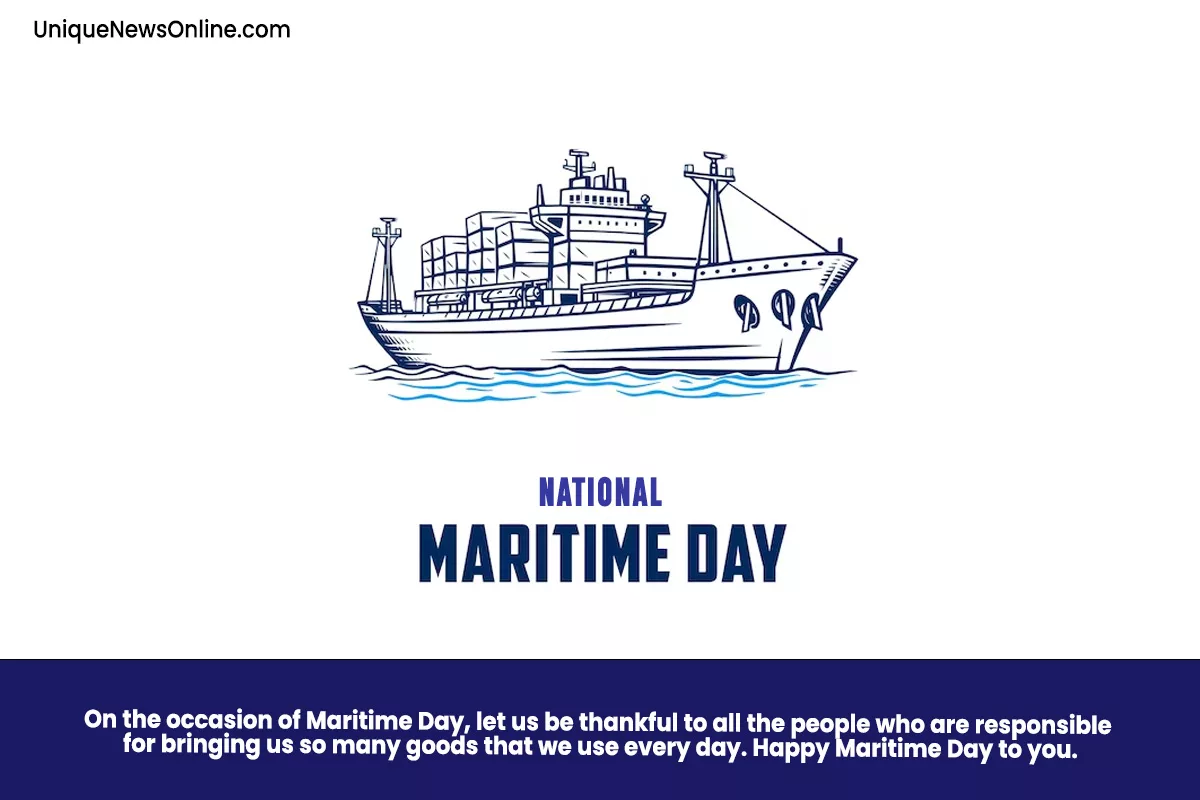 World Maritime Day 2023 Theme, Quotes, Images, Messages, Posters, Banners, Cliparts, Instagram Captions, Wishes and Greetings