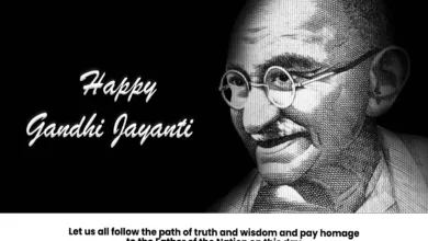 Happy Gandhi Jayanti 2023 Wishes, Messages, Images, Quotes, Greetings, Sayings, Posters, Banners and Clipart