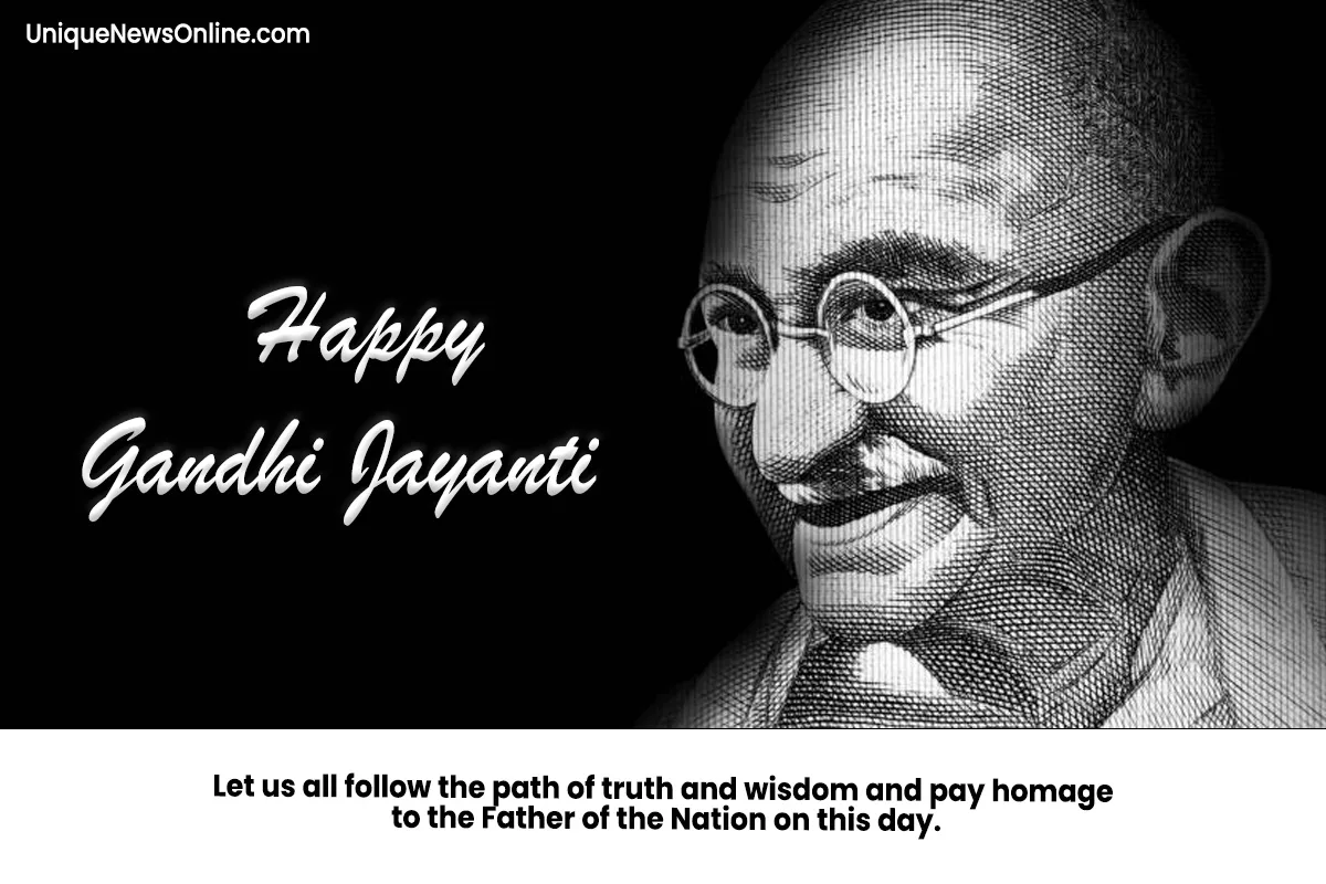 Happy Gandhi Jayanti 2023 Wishes, Messages, Images, Quotes, Greetings, Sayings, Posters, Banners and Clipart
