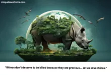World Rhino Day 2023 Theme, Quotes, Slogans, Images, Messages, Posters, Banners, Wishes, Cliparts and Instagram Captions