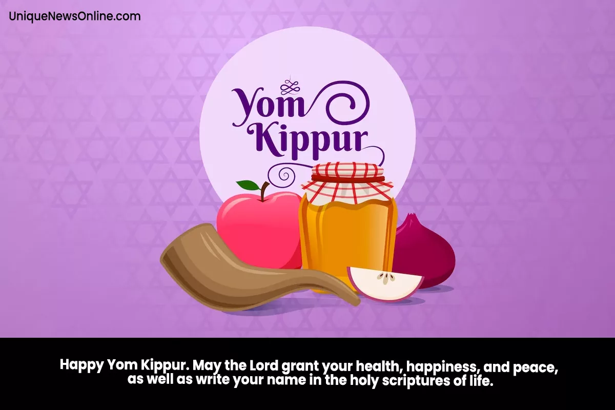 Yom Kippur 2023 Images, Wishes, Greetings, Quotes, Sayings, Captions, Cliparts and Stickers