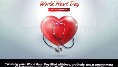 World Heart Day 2023: Current Theme, Images, Quotes, Messages, Slogans, Cliparts, Posters And Captions