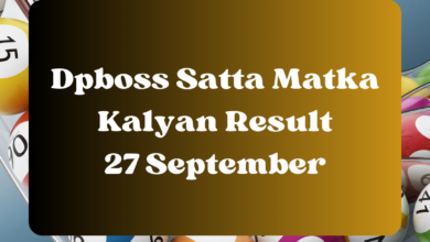 Dpboss Satta Matka Kalyan Result Today 27 September 2023 – LIVE Updates for Kalyan Satta King, Satta Matta Matka 143 And More