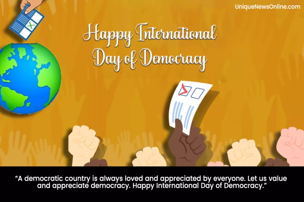 International Day of Democracy Quotes