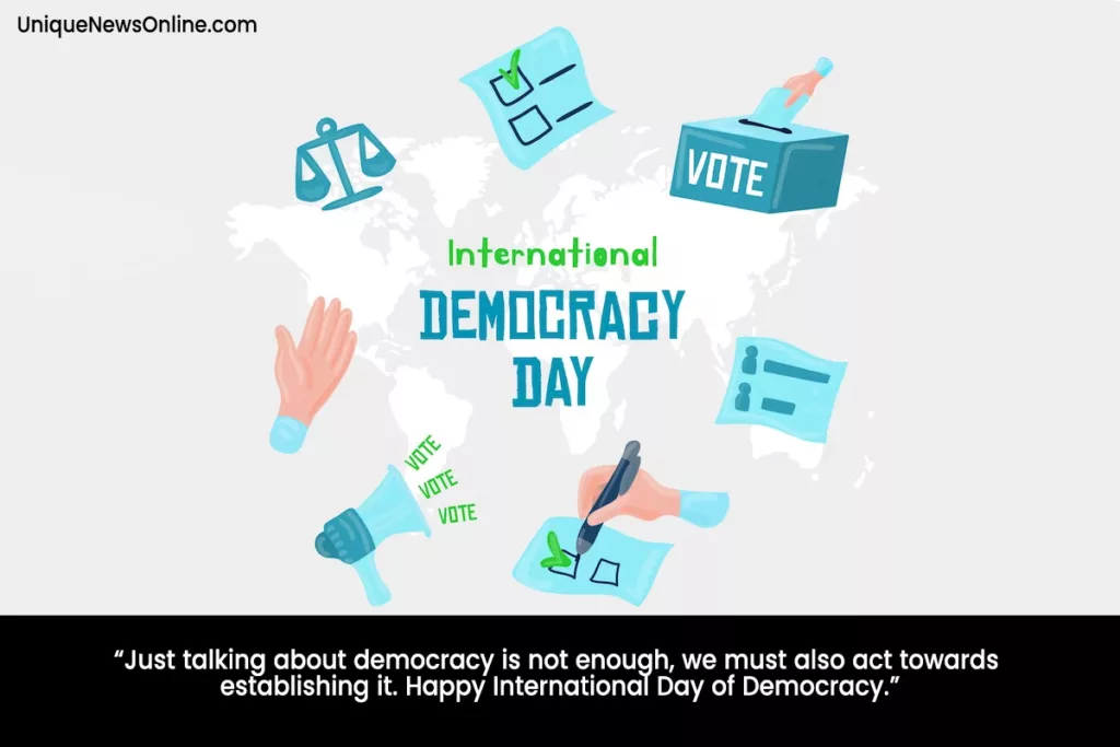 International Day of Democracy Messages