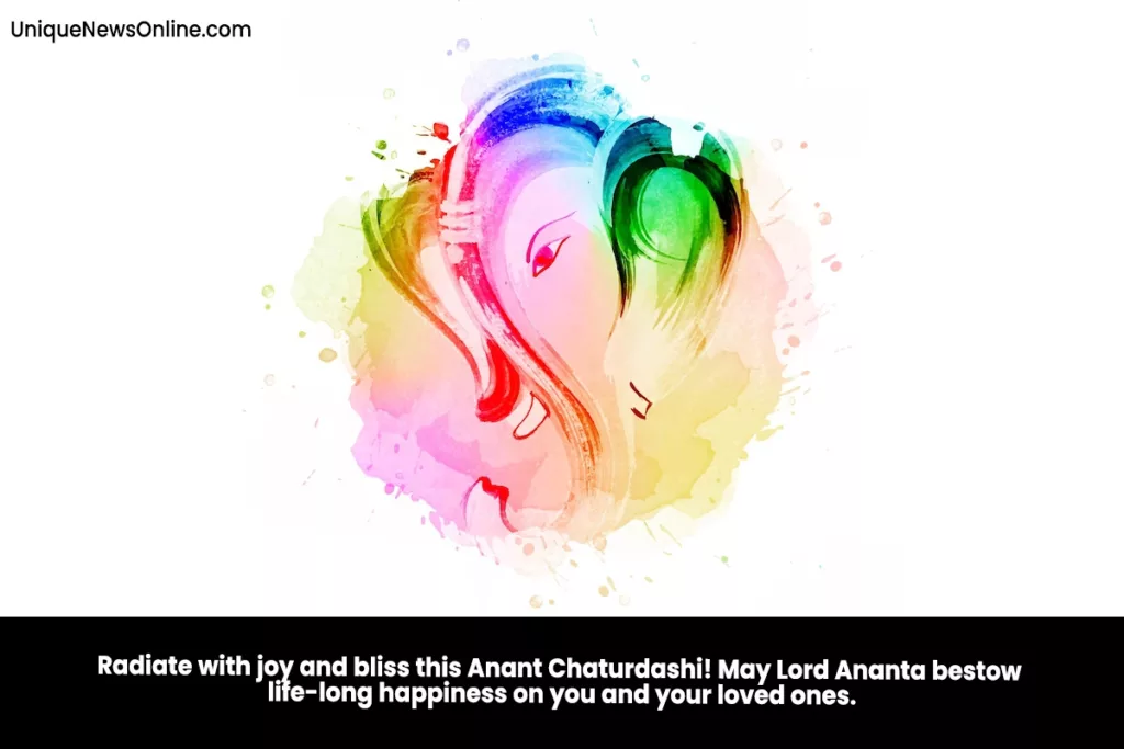 Anant Chaturdashi Messages