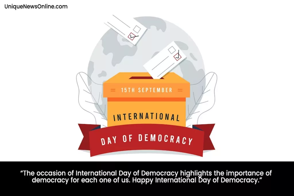 International Day of Democracy Posters