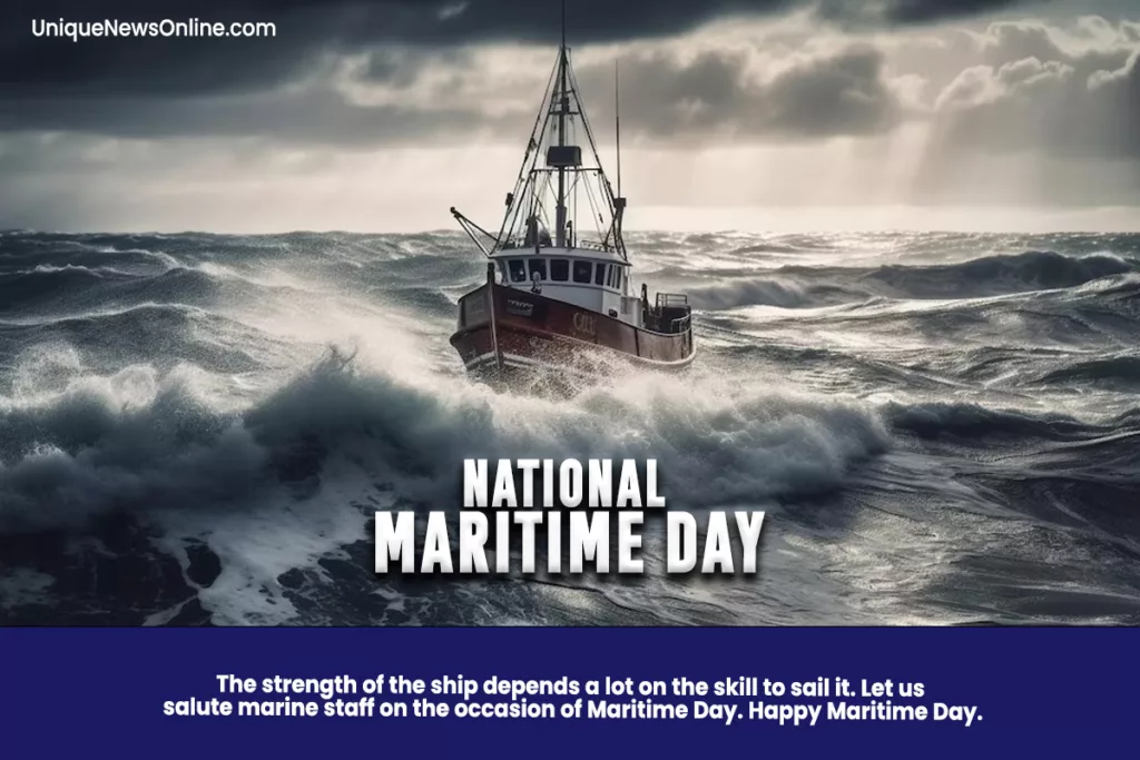 World Maritime Day Sayings