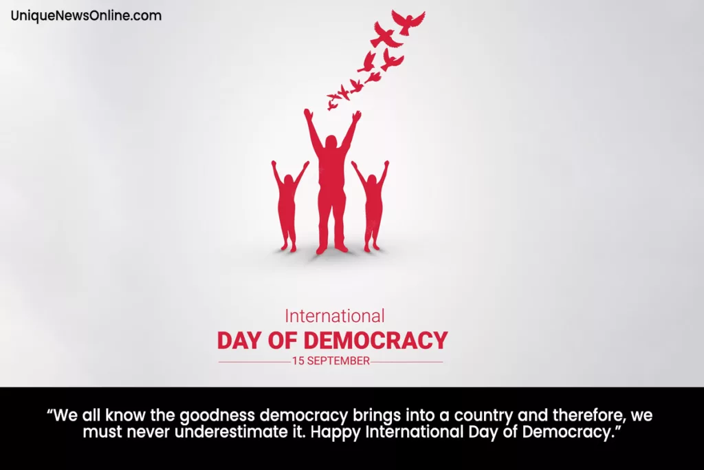 International Day of Democracy Banners