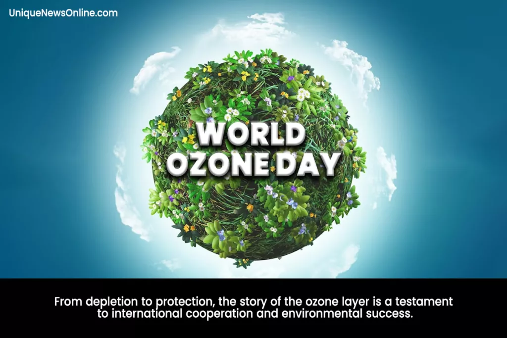 World Ozone Day Sayings