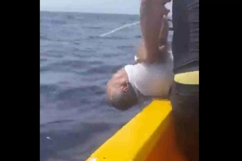 WATCH: Reinaldo Fuentes Campos' Video Thrown Into The Sea Alive Goes Viral