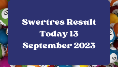 Swertres Result Today 13 September 2023