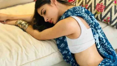 Mouni Roy Steps Her Desi Girl Game Up Wearing A Bo*ld Crop Top With The Traditional Saree
