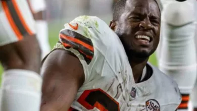 WATCH SPINE-CHILLING Nick Chubb Injury VIDEO As He Suffers Horrendous Leg Injury On MNF game vs Steelers