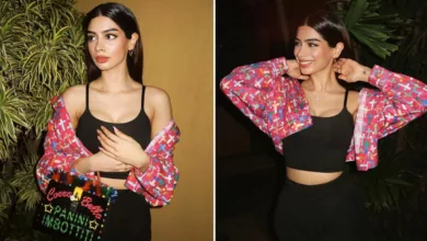 'The Archies' Star, Khushi Kapoor Gives Off The Perfect Boho Look In Her Duo-Colored Co-Ord