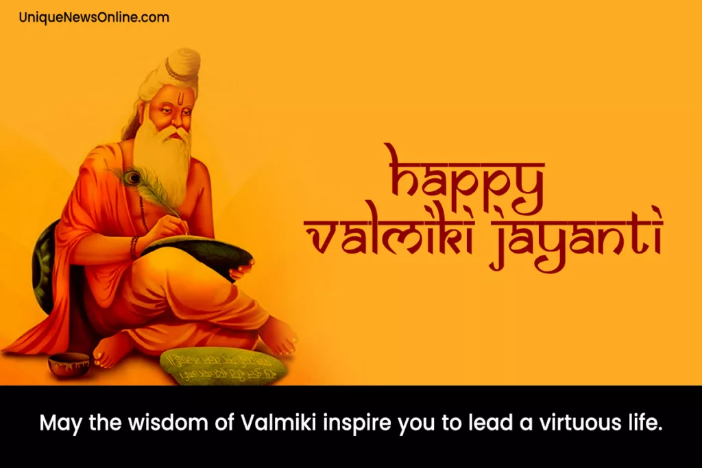 Valmiki Jayanti Wishes