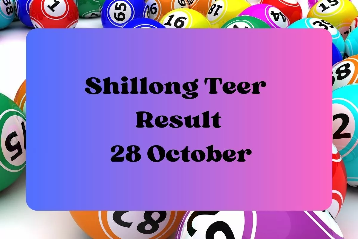 Shillong Teer Result Today Live Updates 28.10.2023