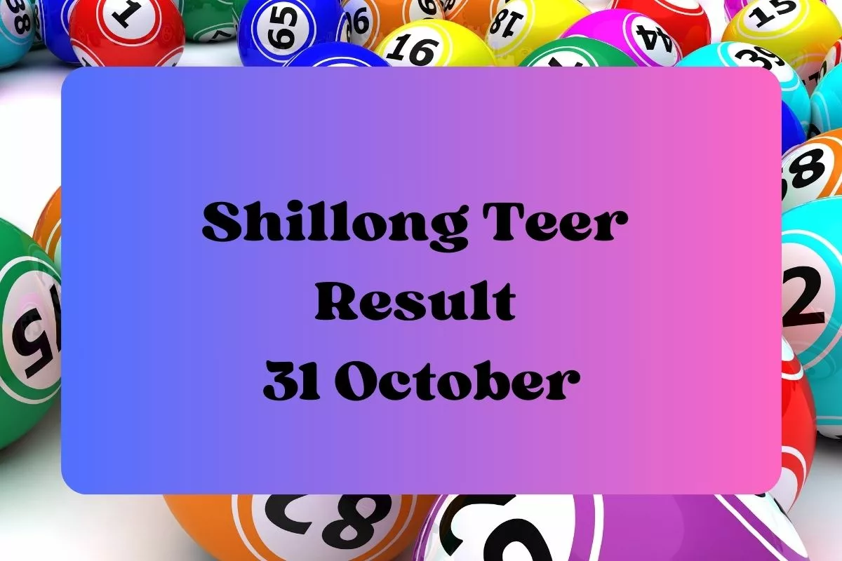 Shillong Teer Result Today Live Updates 31.10.2023