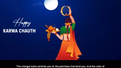 Karwa Chauth 2023: Best Instagram Captions, Twitter Images, Facebook Greetings, WhatsApp Stickers, GIFs, Cliparts, Reddit Memes, Pinterest Wishes, and Shayari