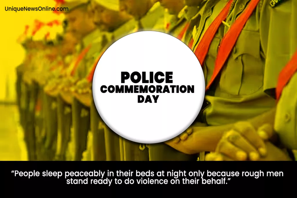 Police Martyrs' Day 2023 Quotes, Images, Messages, Slogans, Posters, Banners and Cliparts