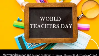 World Teachers Day 2023 Current Theme, Images, Quotes, Messages, Wishes, Greetings, Sayings, Shayari, Cliparts and Instagram Captions