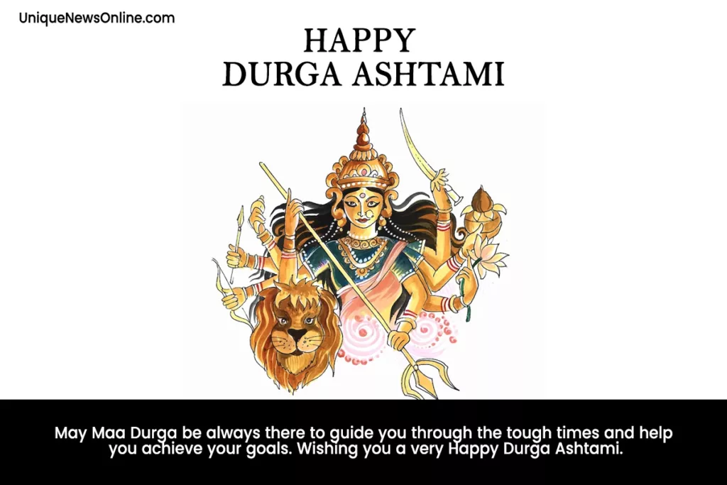 Durga Ashtami Wshes and Images
