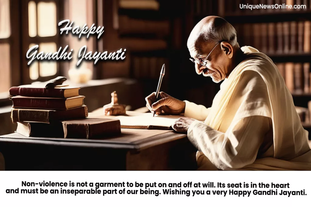 Happy Gandhi Jayanti Imag