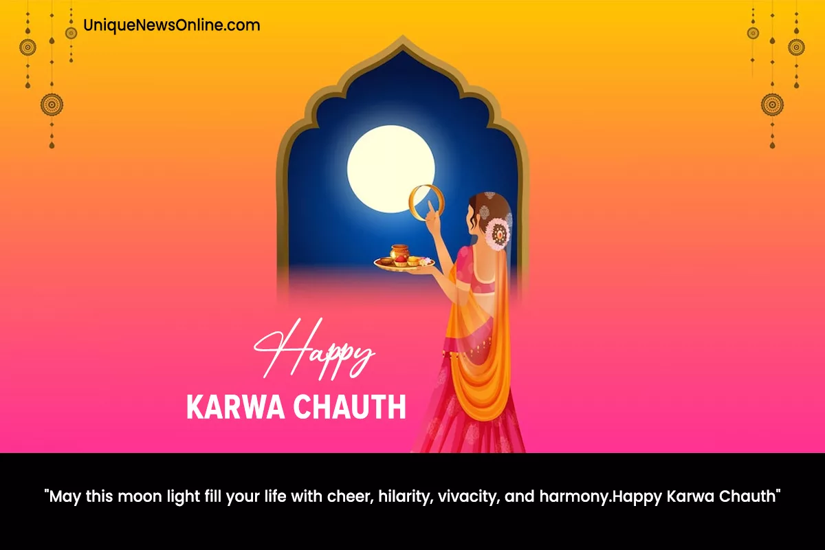 Karwa Chauth 2023 Best Images, Wishes, Quotes, Greetings, Messages, Cliparts and Instagram Captions