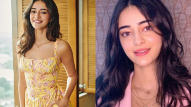 Ananya Panday Makes A Bo*ld Statement In Her Dual-Toned Formal Outfit