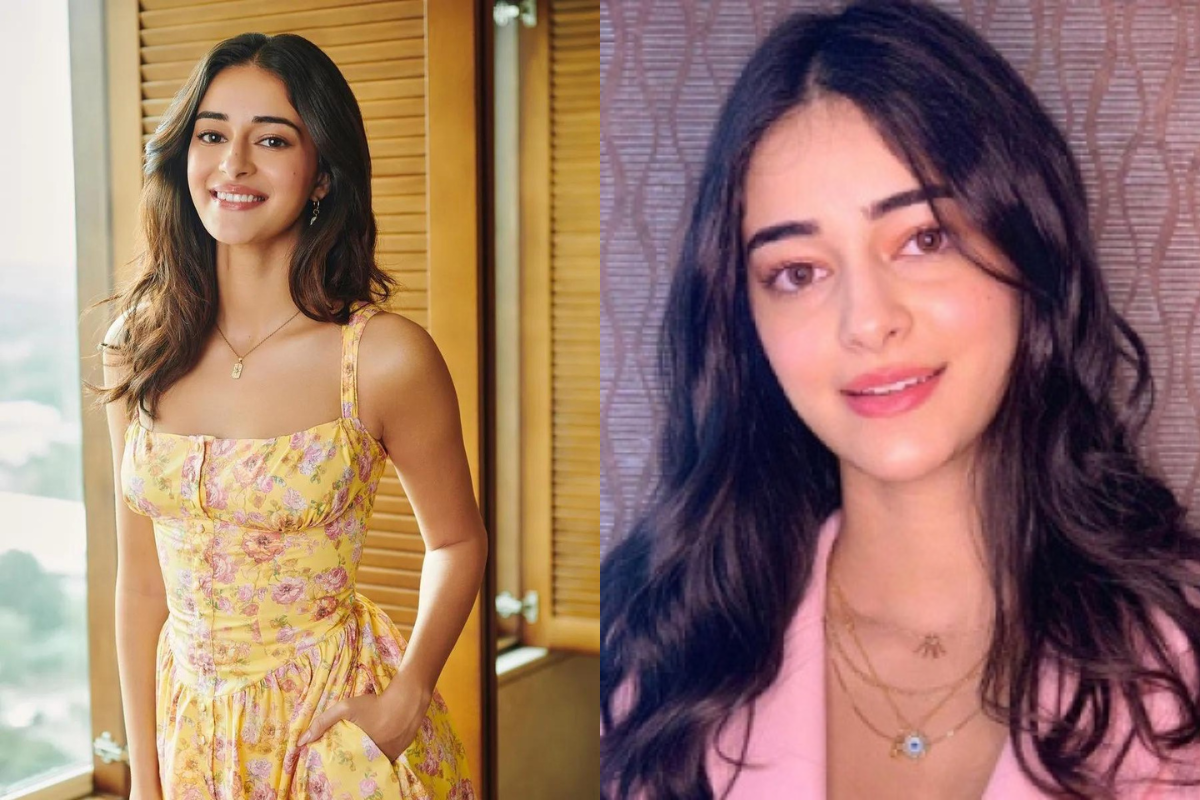 Ananya Panday Makes A Bo*ld Statement In Her Dual-Toned Formal Outfit