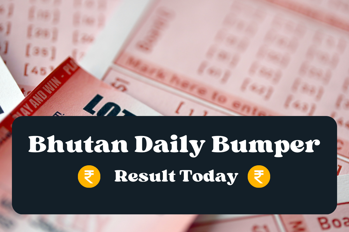 Bhutan Daily Bumper Result Today: