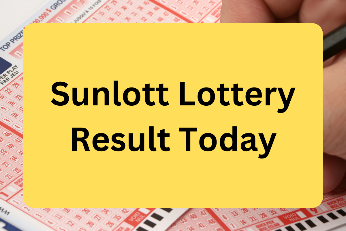 Sunlott Lottery Result Today: 27 October 2023