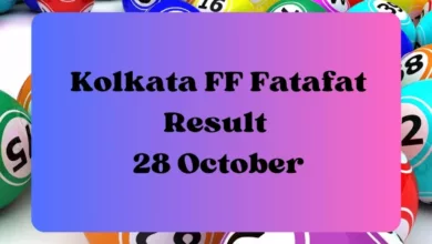 Kolkata FF Fatafat Result Today Live Updates 28.10.2023