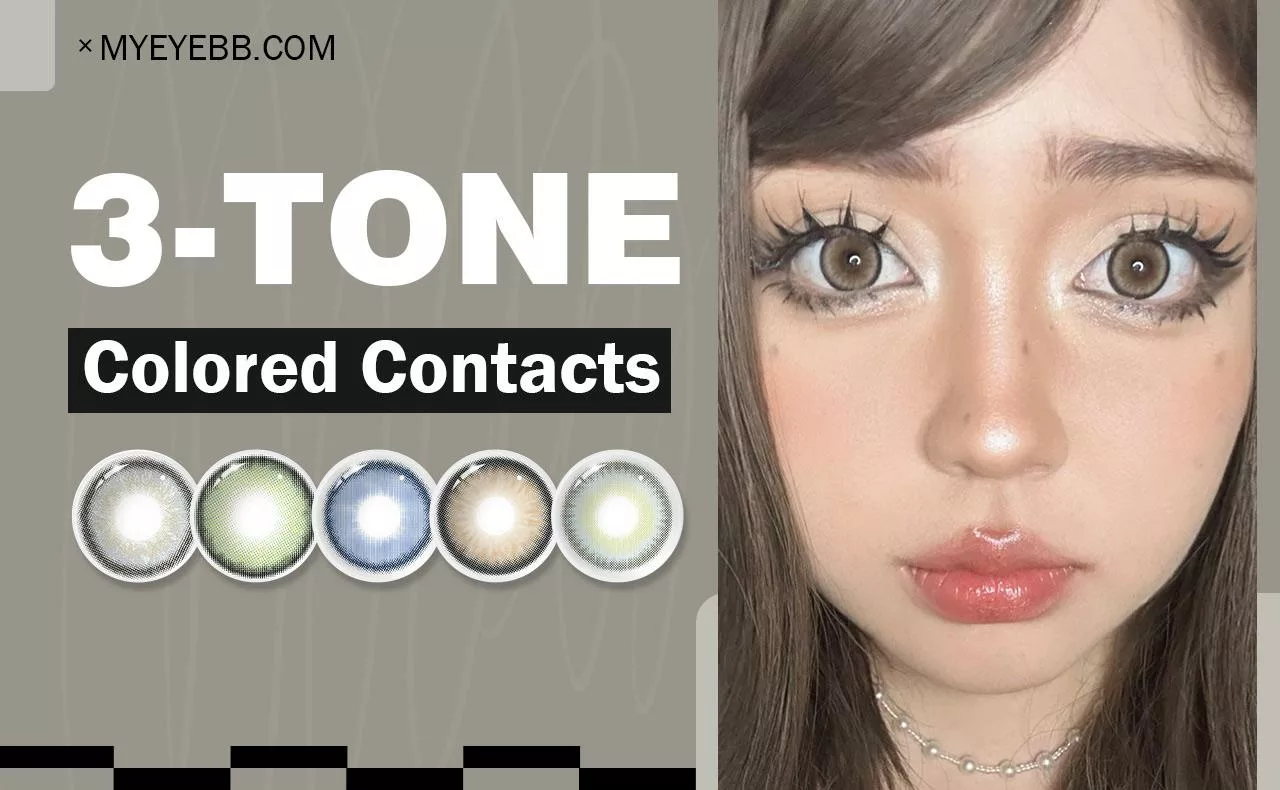 The Art of Eye Enhancement with 3-Tone Colored Contact
