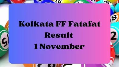 Kolkata FF Fatafat Lottery Result LIVE UPDATES: 1 November 2023