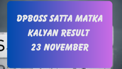 DpBoss Satta Kalyan Matka Result Today 23 November 2023 – LIVE Updates for Kalyan Satta King