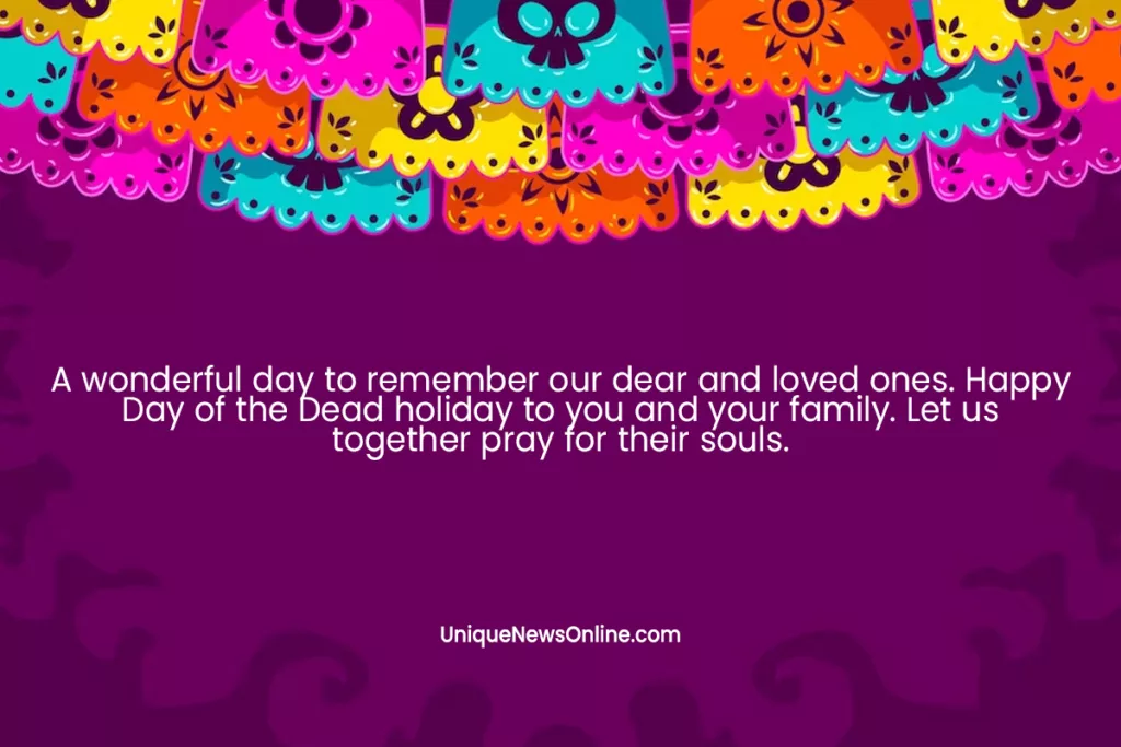 Day of the Dead Messages