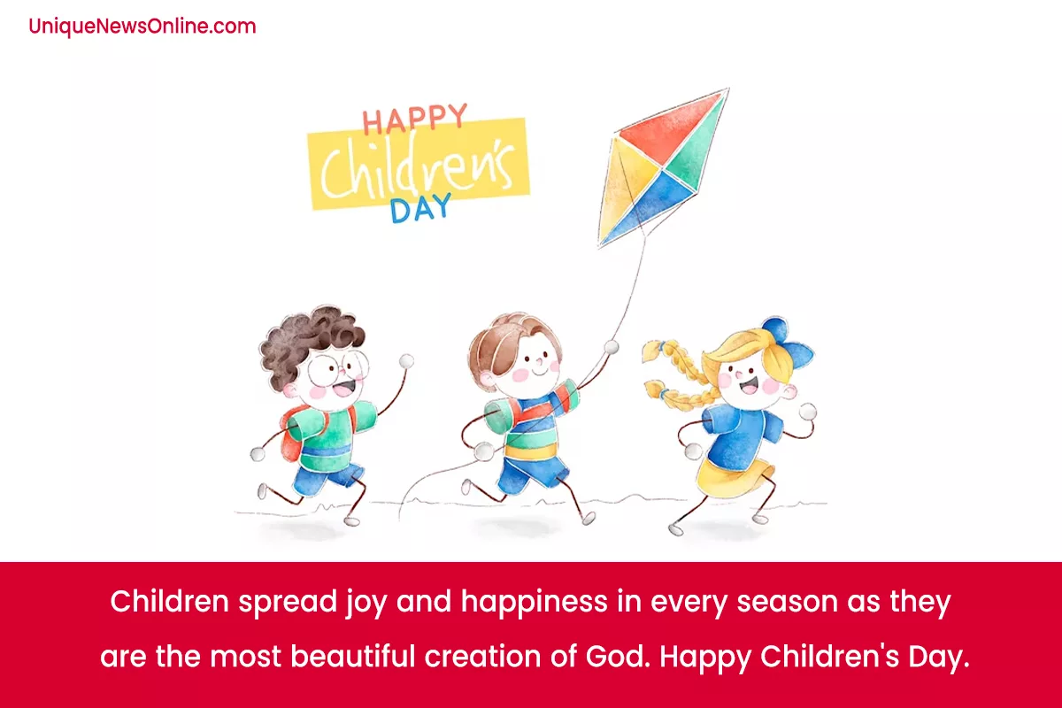 Happy Children's Day 2023: Best Quotes, Wishes, Images, Messages, Greetings, Sayings, Banners, Posters, Instagram Captions and Cliparts