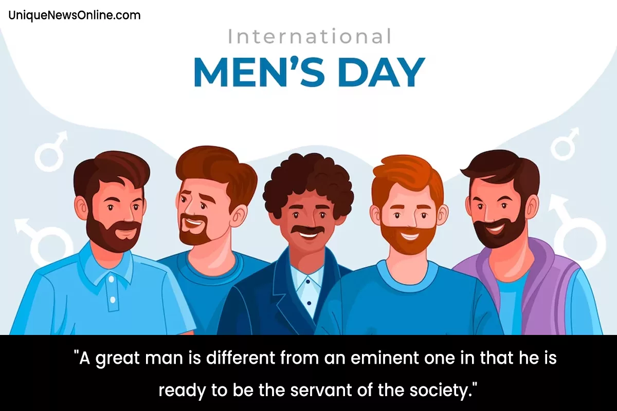 International Men's Day 2023 Wishes, Images, Messages, Quotes, Greetings, Shayari, Sayings, Posters, Banners, Cliparts and Instagram Captions