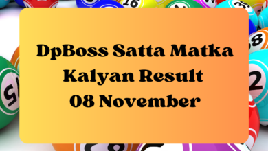 DpBoss Satta Kalyan Matka Result Today 08 November 2023 – LIVE Updates for Kalyan Satta King