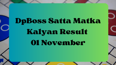 DpBoss Satta Kalyan Matka Result Today 01 November 2023 – LIVE Updates for Kalyan Satta King