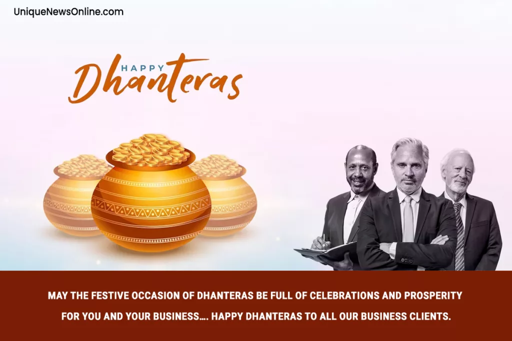 Dhanteras wishes for business