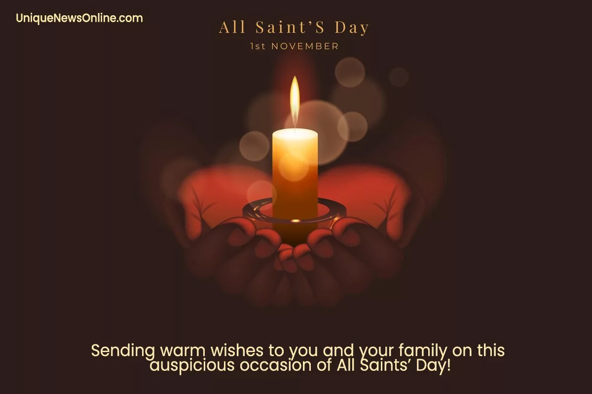All Saints' Day 2023 Wishes, Images, Messages, Quotes, Greetings, Instagram Captions, Cliparts, Stickers, HD Wallpapers, Banners, Memes, and GIFs