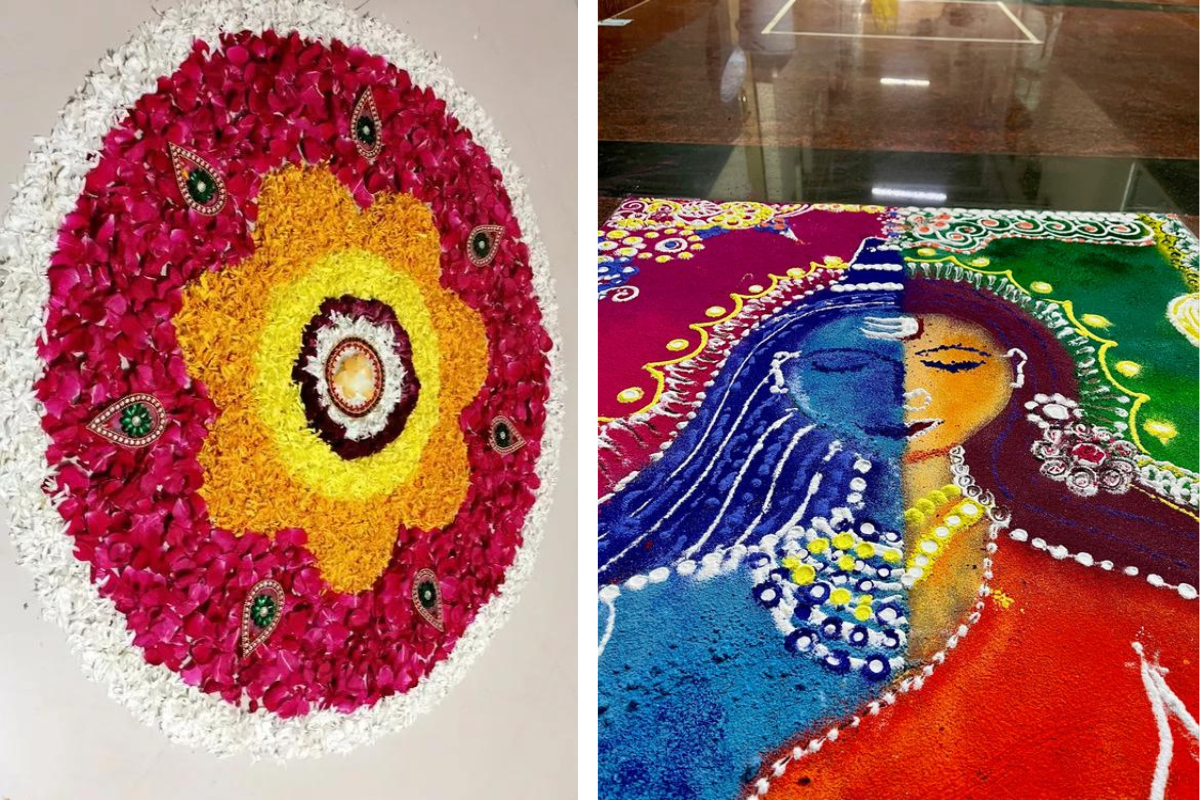 10 Chhath Puja Rangoli Designs To Draw and Beautify Your House