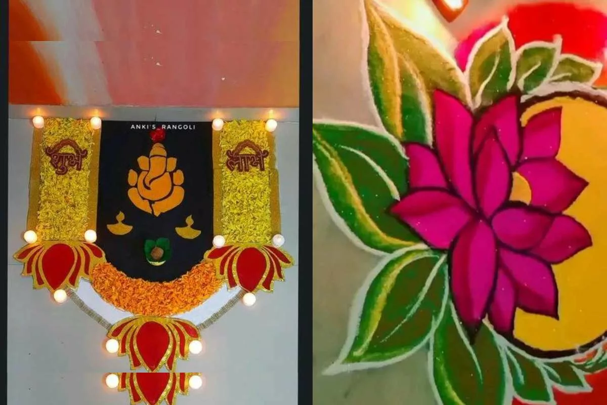 10 Dev Diwali Rangoli Designs To Color Up Your House With (2023)