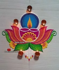 Best Dev Diwali Rangoli