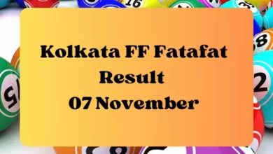 Kolkata FF Fatafat Result Today Live Updates 04.11.2023