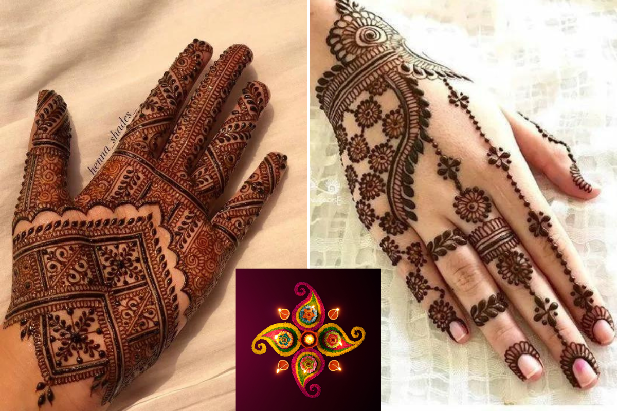 10 Diwali Mehndi Designs Which Are Easy, Simple and Stunning (2023)